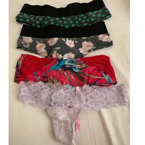 PINK XS panty bundle